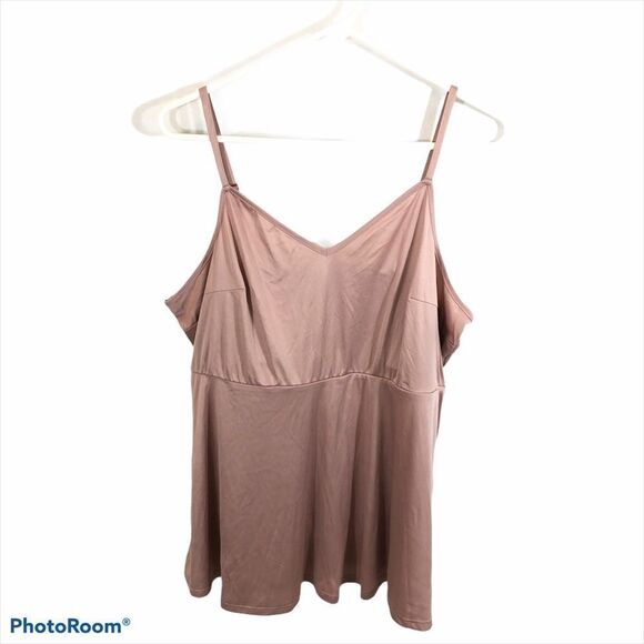 Torrid Blush Pink Loose Fit Cami Tank Top Size 1 - Picture 9 of 9